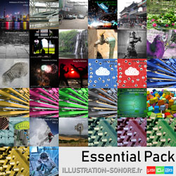 Fireworks atmospheres contenu : 16 volumes,  37 hours of outside and inside ambiances and sounds